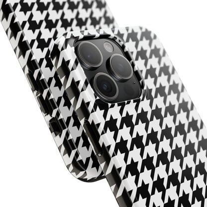 Houndstooth - Tough Phone Case - Arc & Bold