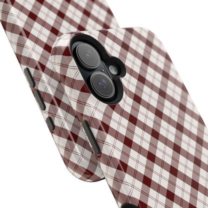 Maroon - Magnetic Tough Case - Arc & Bold