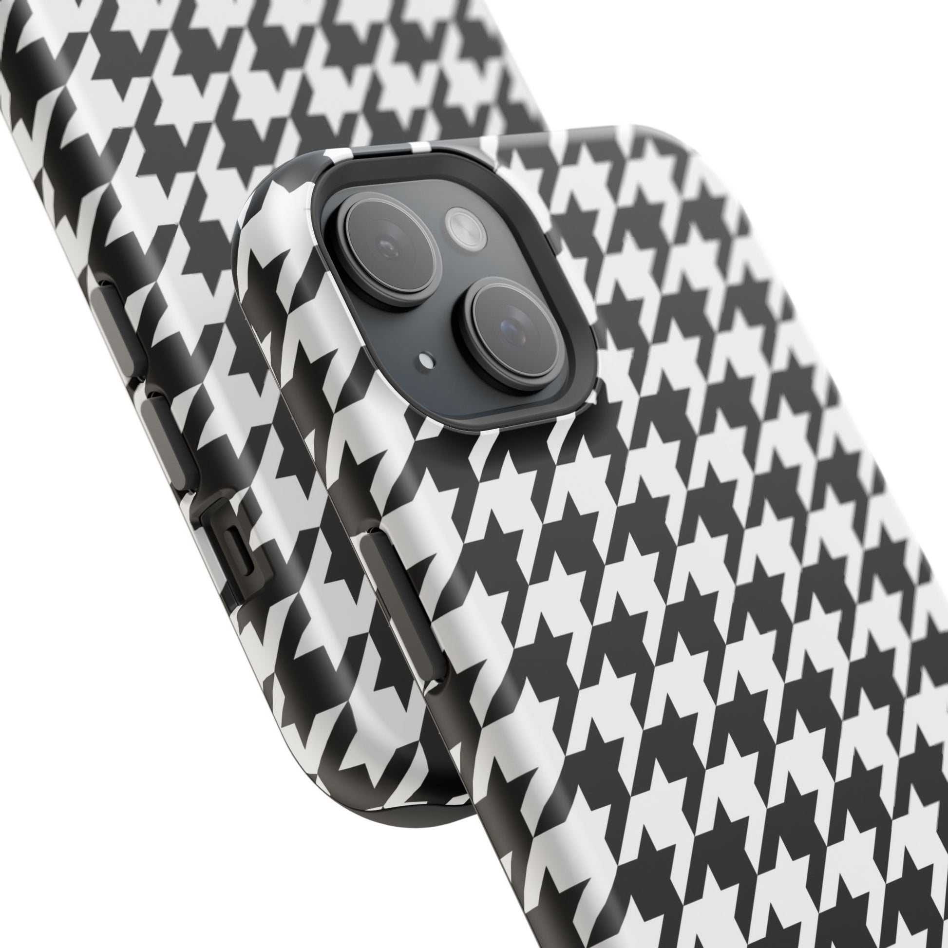 Houndstooth - Magnetic Phone Case - Arc & Bold