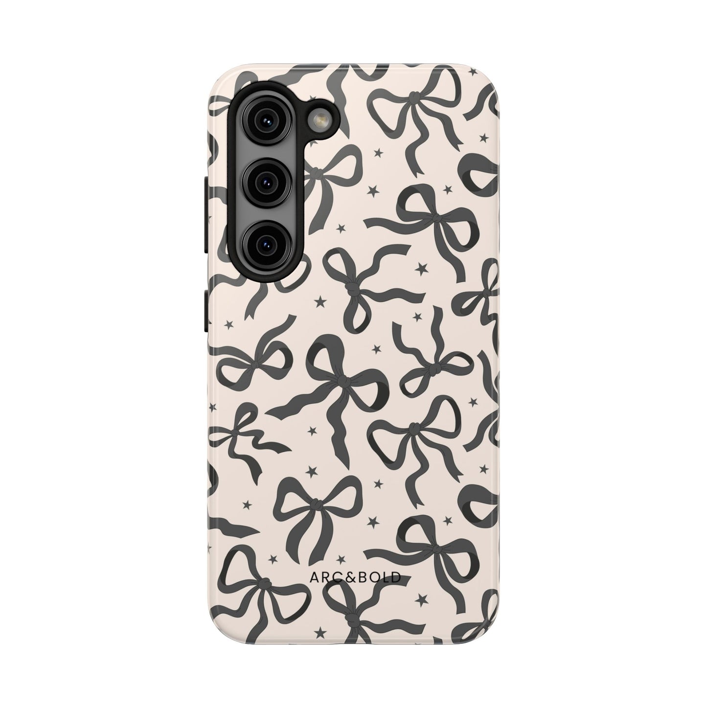 Noir Bows - Tough Phone Case