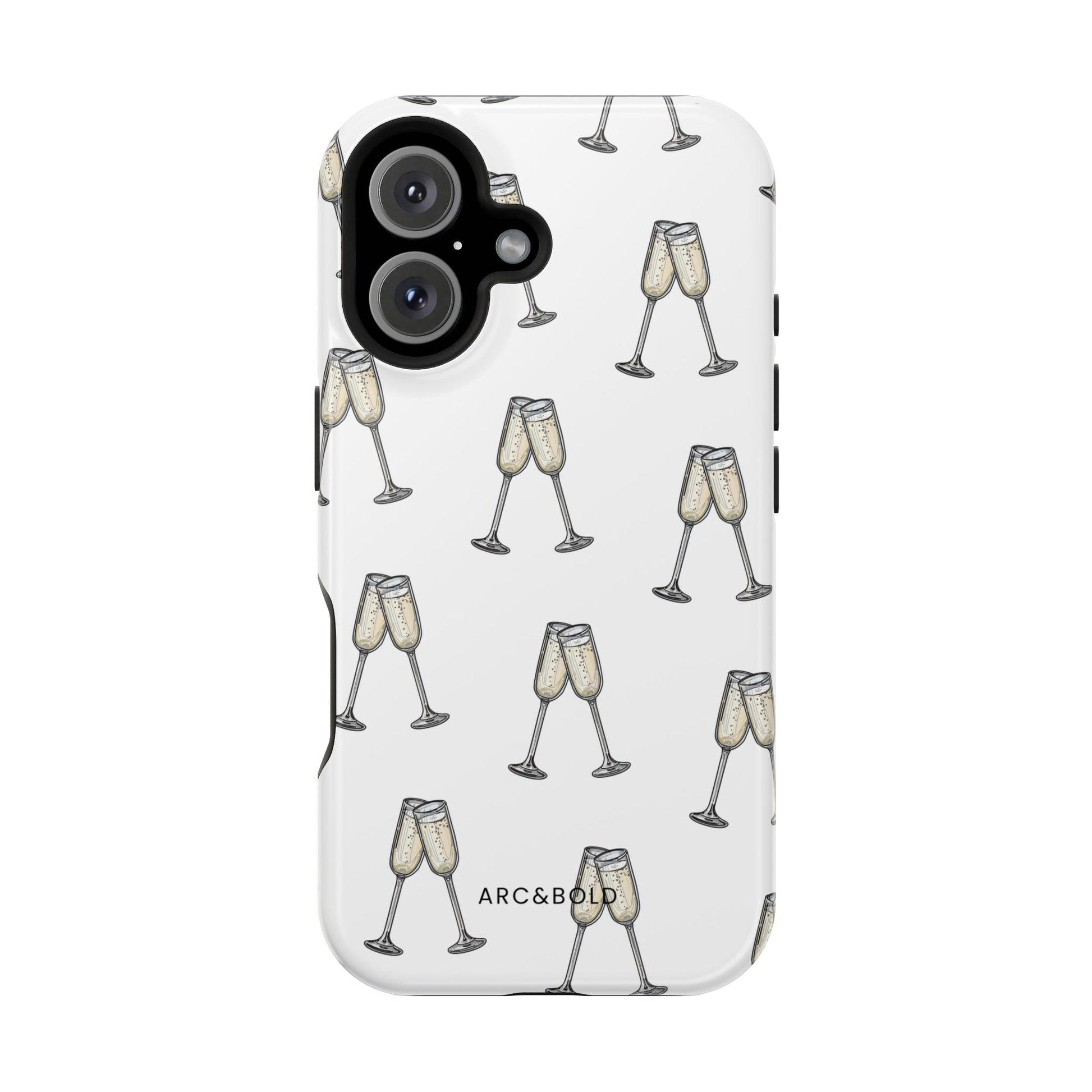 Champagne Toast -Magnetic Tough Case - Arc & Bold