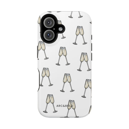 Champagne Toast -Magnetic Tough Case - Arc & Bold