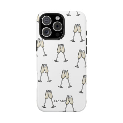Champagne Toast - Tough Phone Case - Arc & Bold