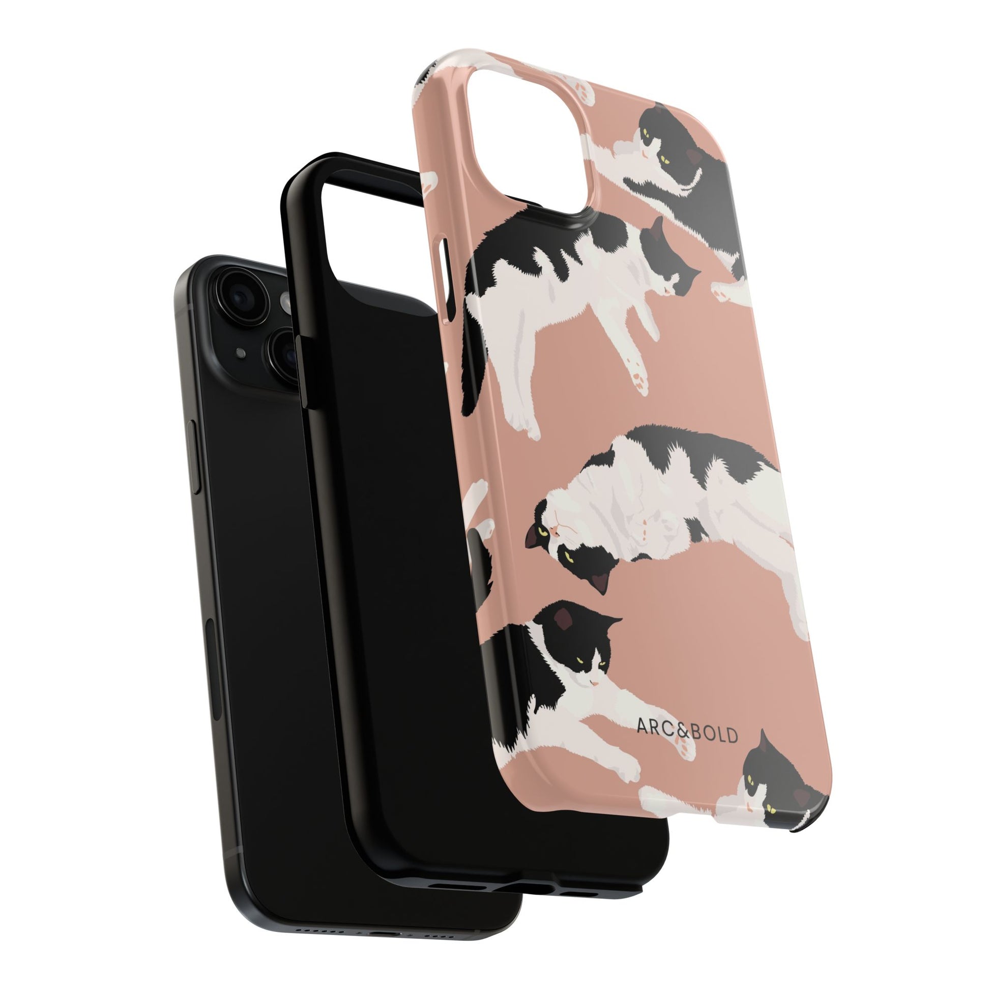 Cat - Tough Phone Case - Arc & Bold