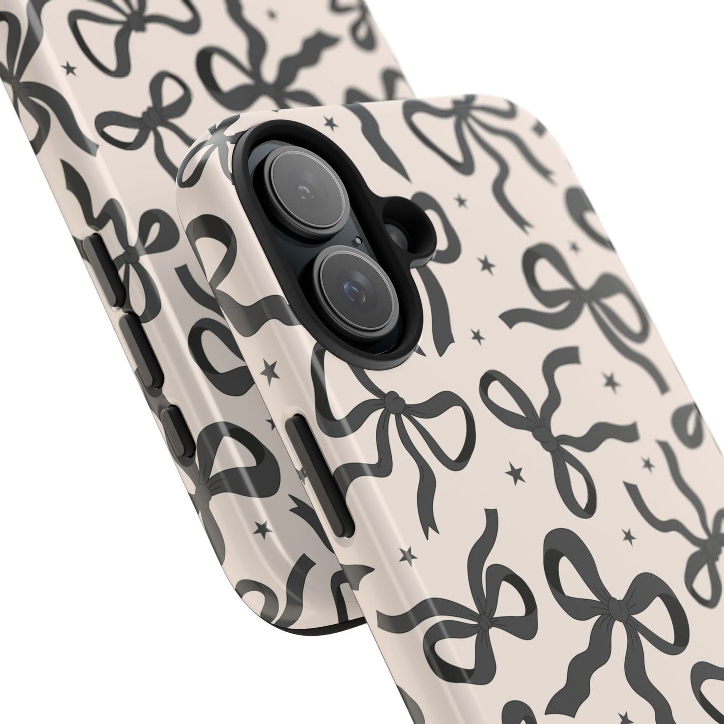 Noir Bows - Tough Phone Case