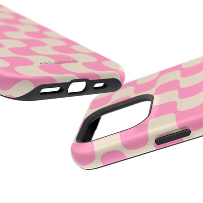 Pink Waves - Magnetic Phone Case - Arc & Bold