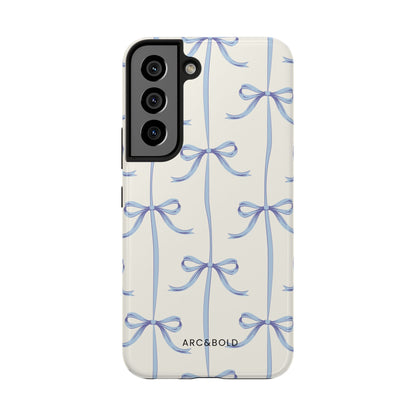 Blue Bow - Tough Phone Case - Arc & Bold