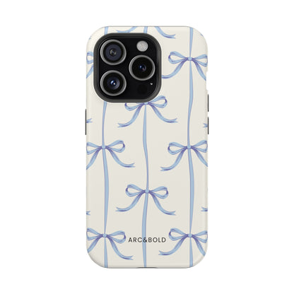 Blue Bow - Magnetic Tough Case - Arc & Bold