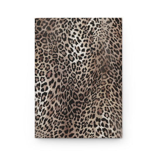 Bold Leopard - Hardcover Journal Matte
