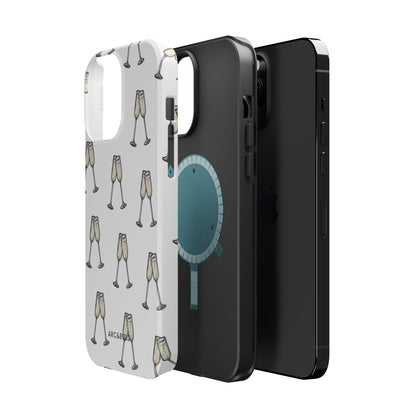 Champagne Toast -Magnetic Tough Case - Arc & Bold