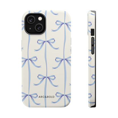 Blue Bow - Magnetic Tough Case - Arc & Bold