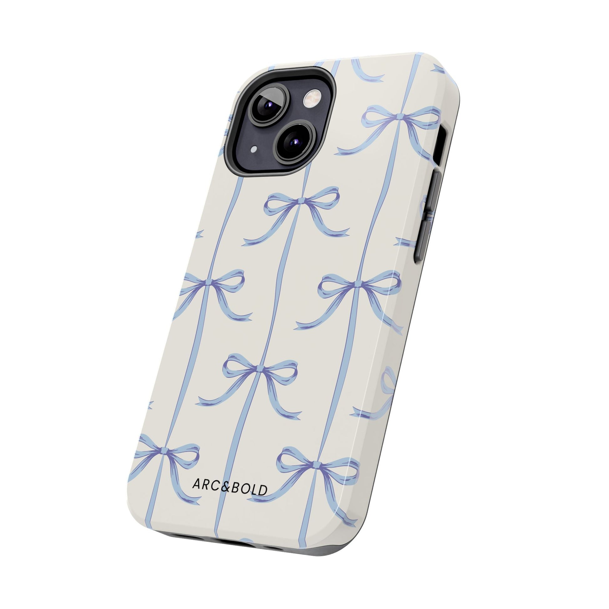 Blue Bow - Tough Phone Case - Arc & Bold
