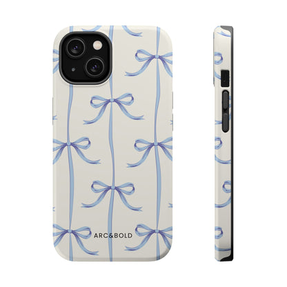 Blue Bow - Magnetic Tough Case - Arc & Bold