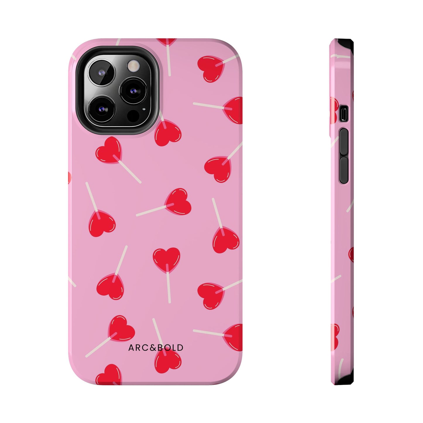 Heart Pops - Tough Phone Case - Arc & Bold