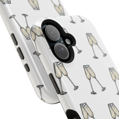Champagne Toast -Magnetic Tough Case - Arc & Bold