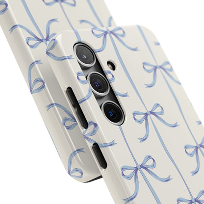 Blue Bow - Tough Phone Case - Arc & Bold