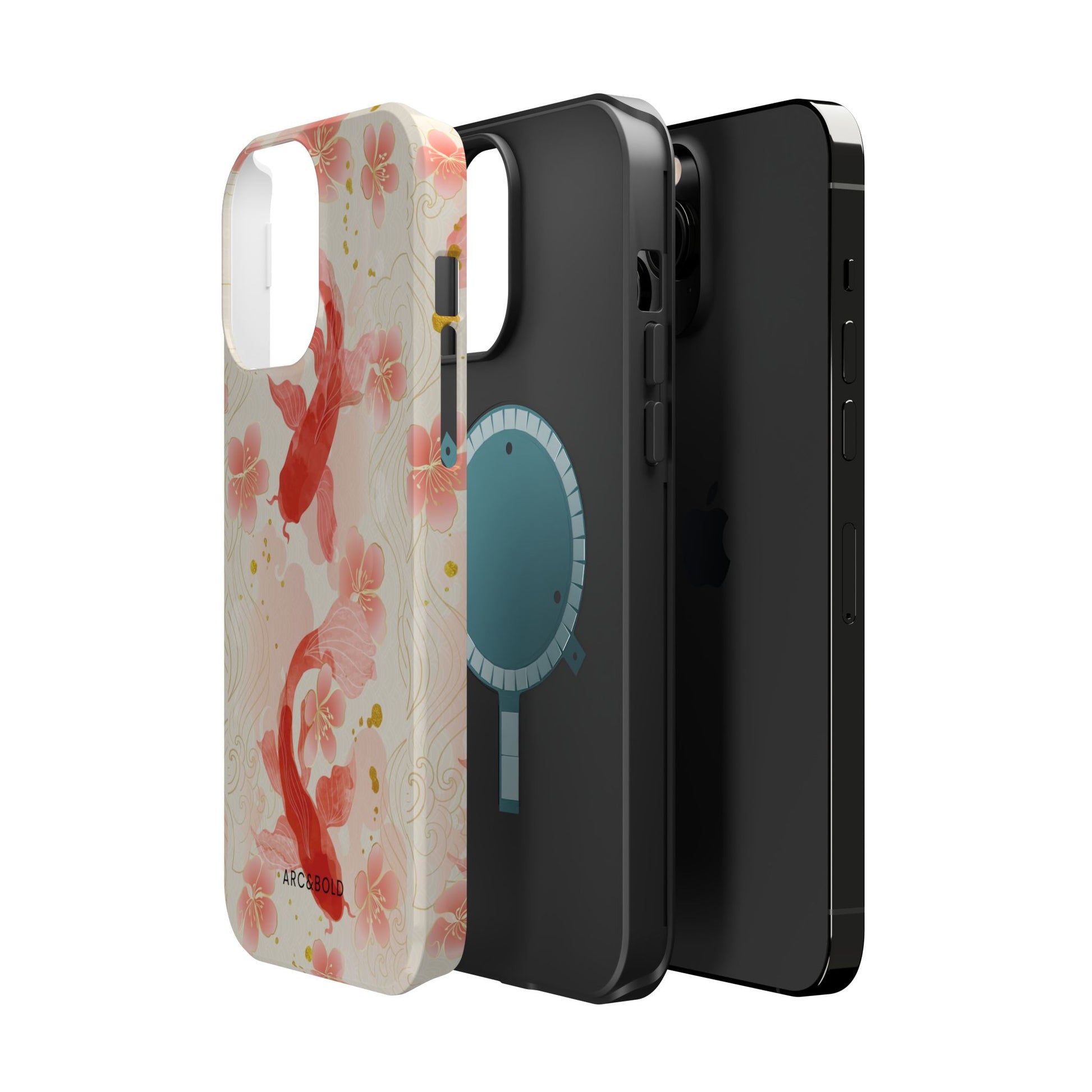 Koi Fish - Magnetic Phone Case - Arc & Bold