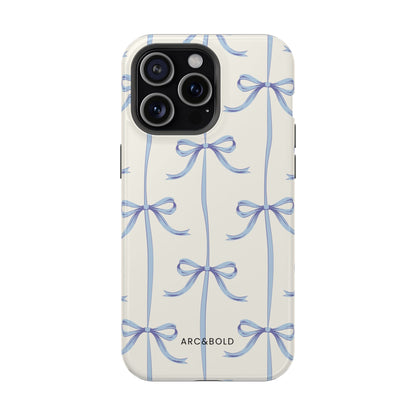 Blue Bow - Magnetic Tough Case - Arc & Bold