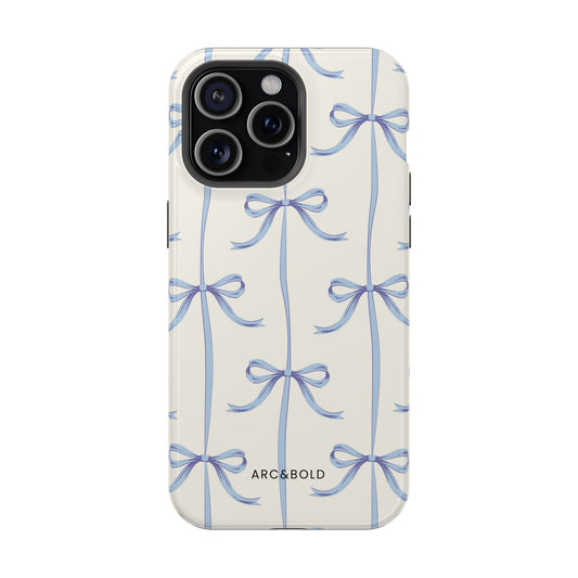 Blue Bow - Magnetic Tough Case - Arc & Bold