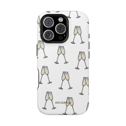 Champagne Toast -Magnetic Tough Case - Arc & Bold