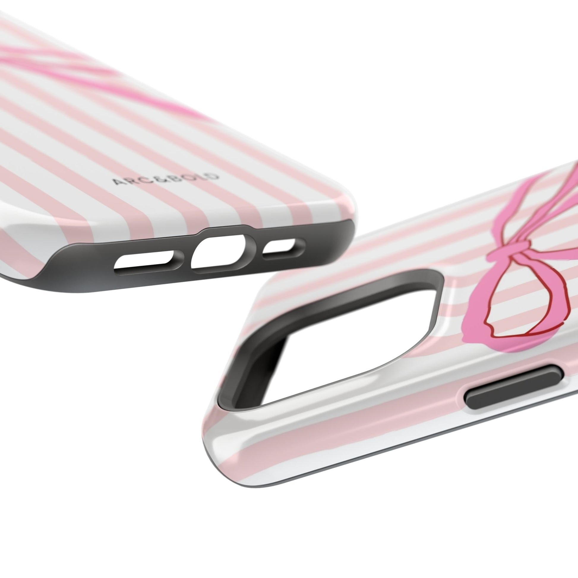 Pink Bow - Magnetic Phone Case - Arc & Bold