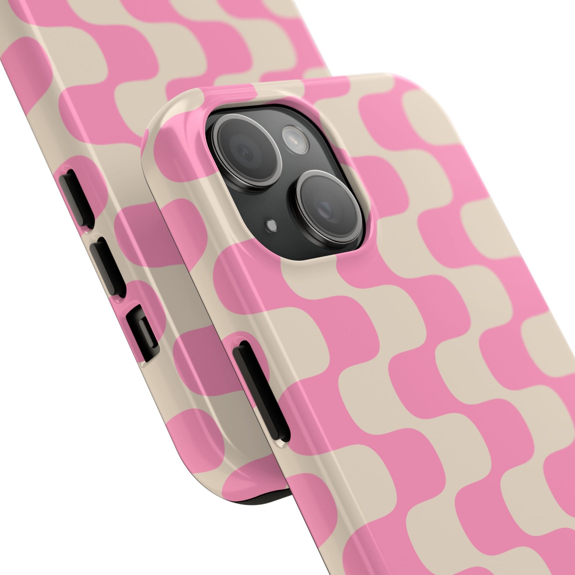 Pink Waves - Tough Phone Case - Arc & Bold