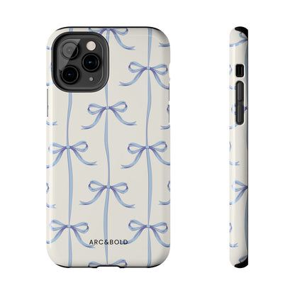Blue Bow - Tough Phone Case - Arc & Bold