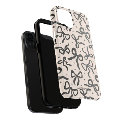 Noir Bows - Tough Phone Case