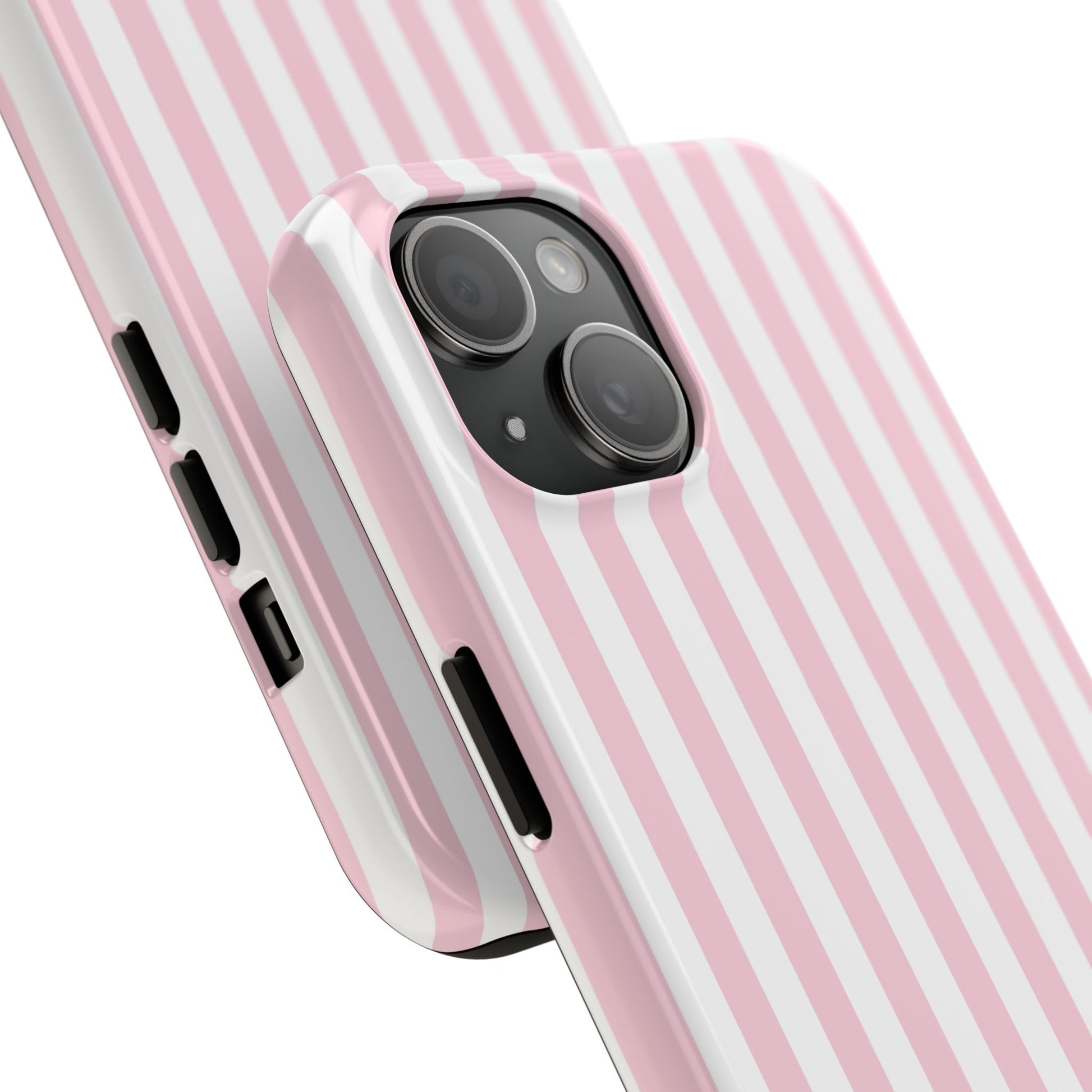 Pink Striped - Tough Phone Case - Arc & Bold