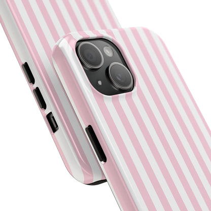 Pink Striped - Tough Phone Case - Arc & Bold