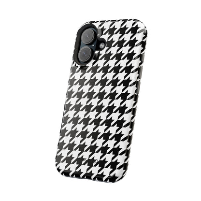 Houndstooth - Magnetic Phone Case - Arc & Bold