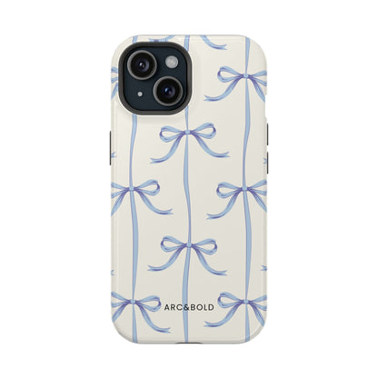 Blue Bow - Magnetic Tough Case - Arc & Bold