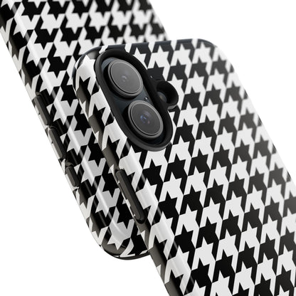 Houndstooth - Tough Phone Case - Arc & Bold