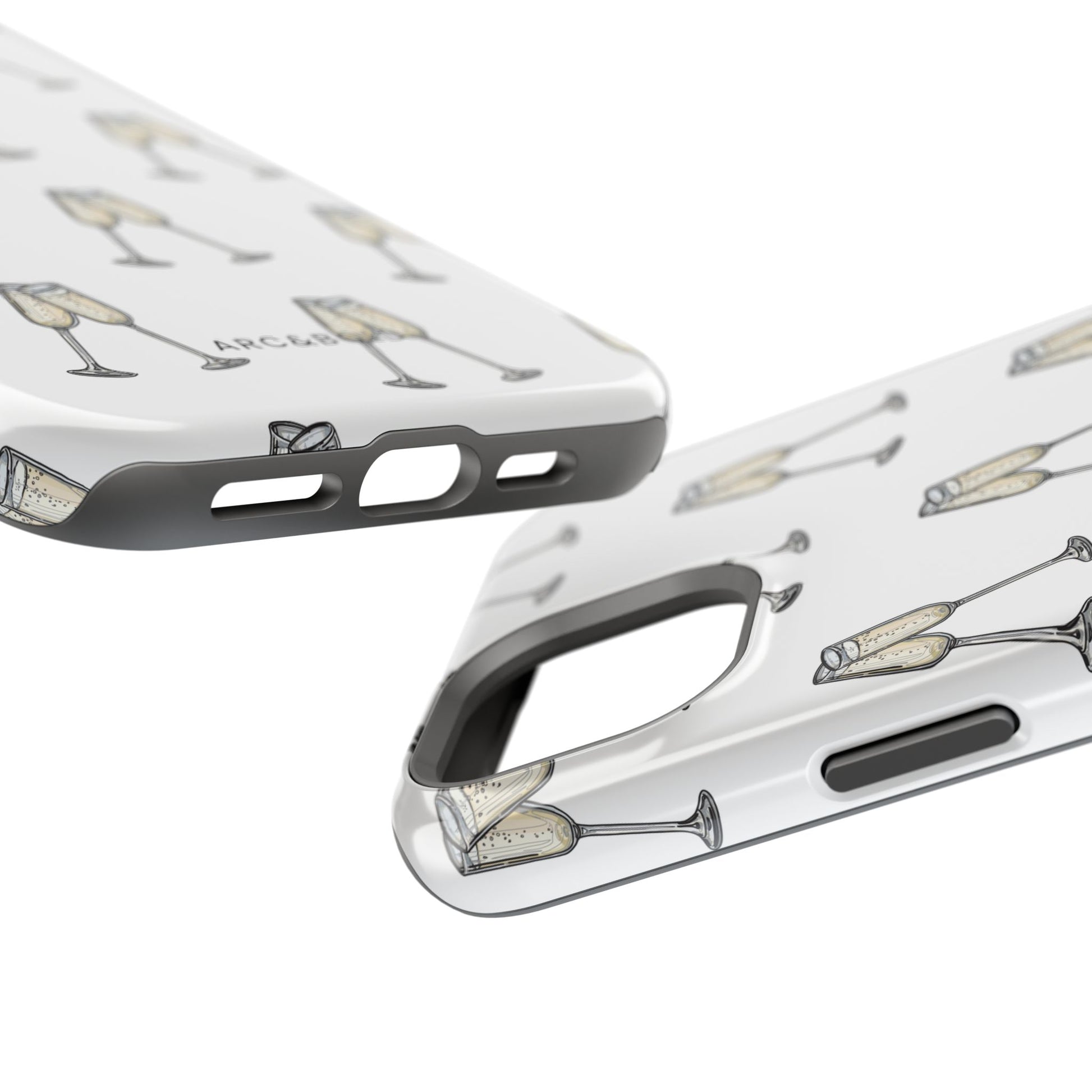 Champagne Toast -Magnetic Tough Case - Arc & Bold