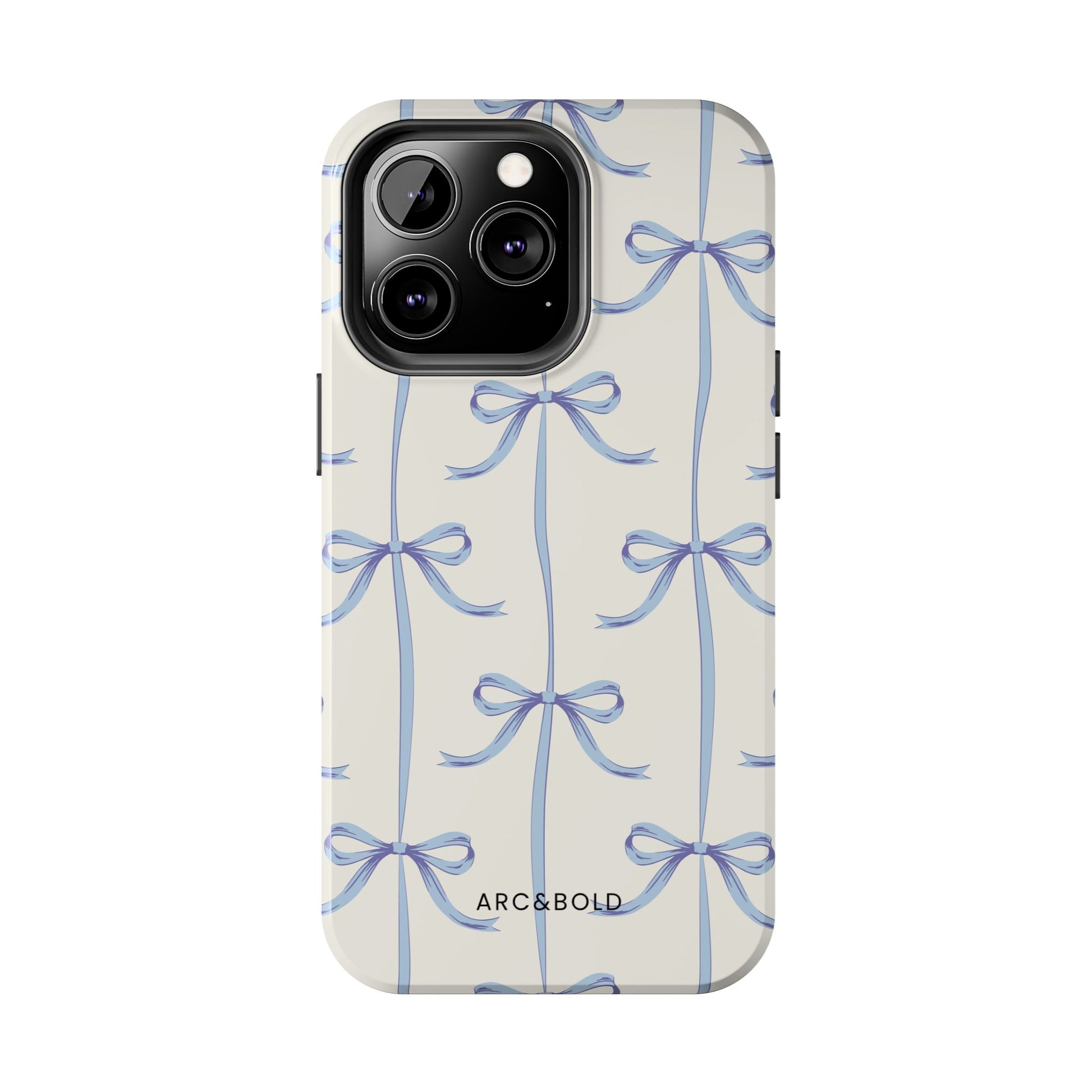 Blue Bow - Tough Phone Case - Arc & Bold