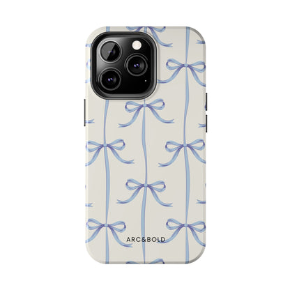 Blue Bow - Tough Phone Case - Arc & Bold