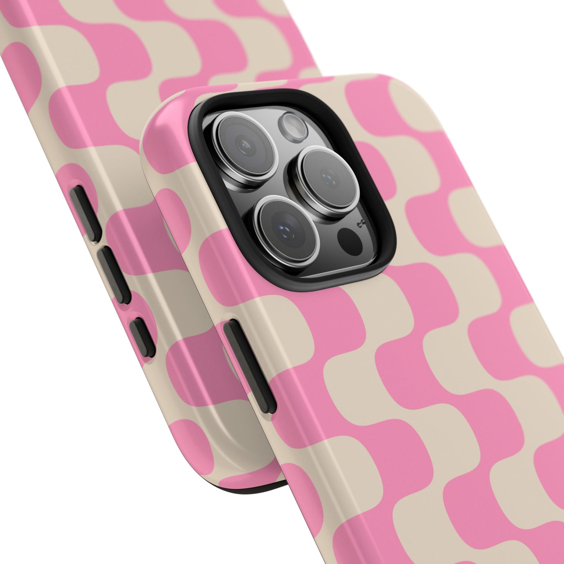 Pink Waves - Tough Phone Case - Arc & Bold