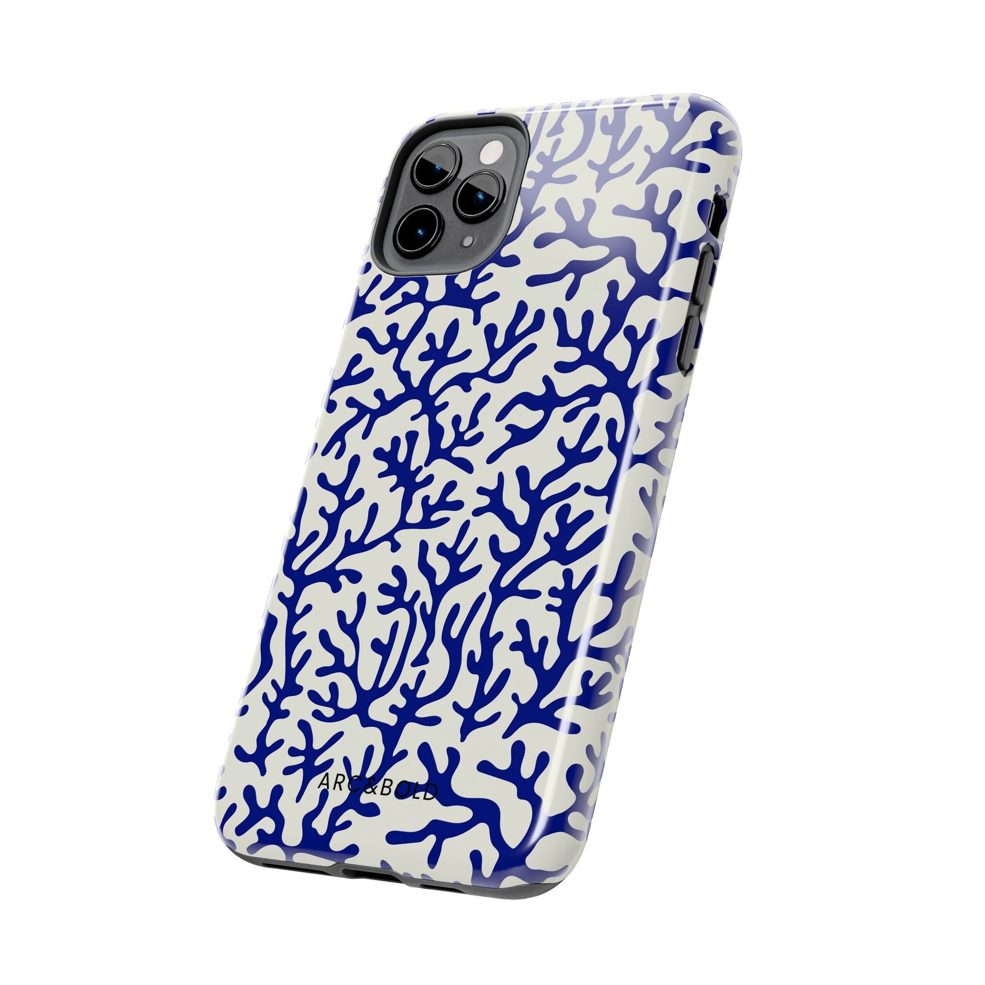 Coral - Tough Phone Case - Arc & Bold