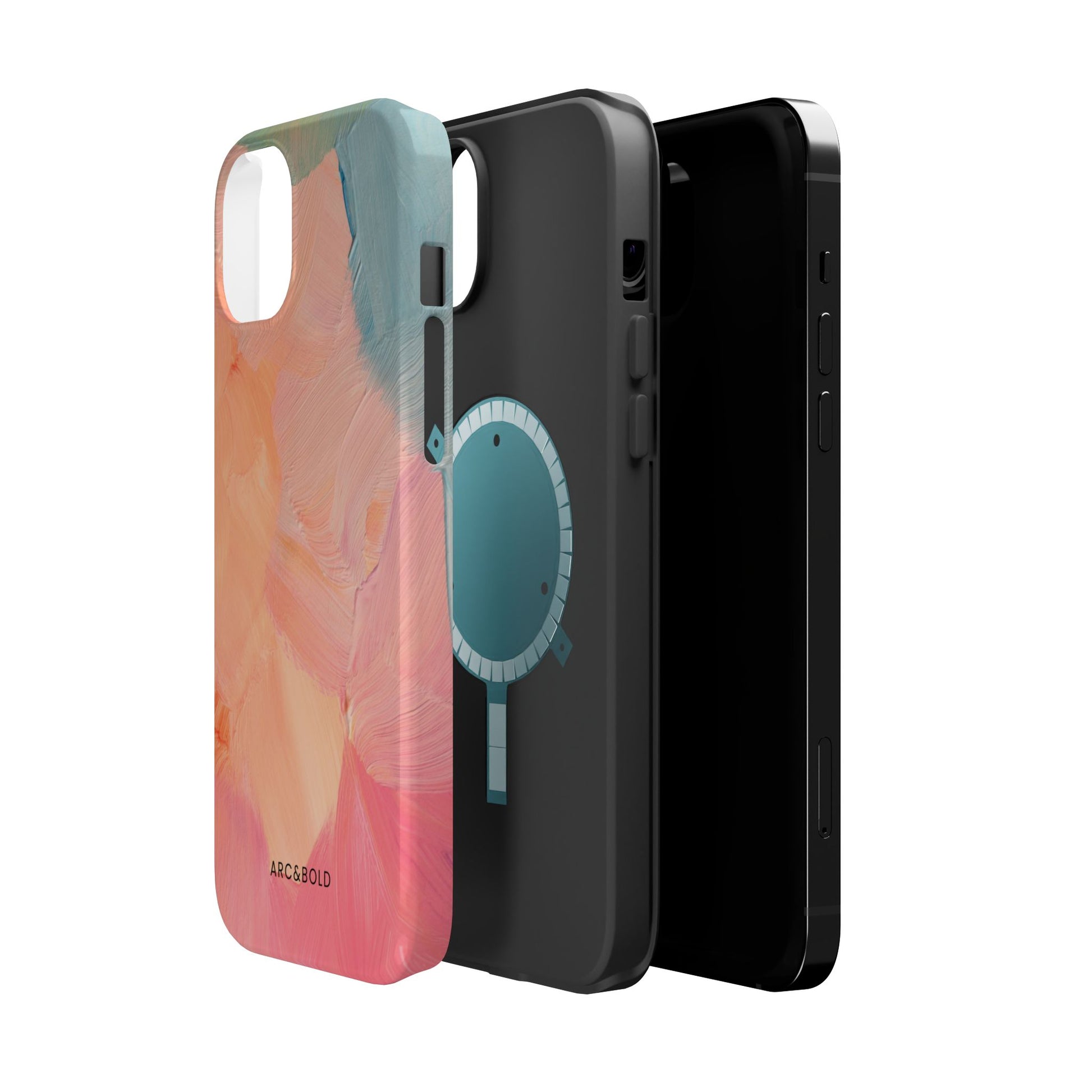 Vibrant Pastel - Magnetic Phone Case - Arc & Bold