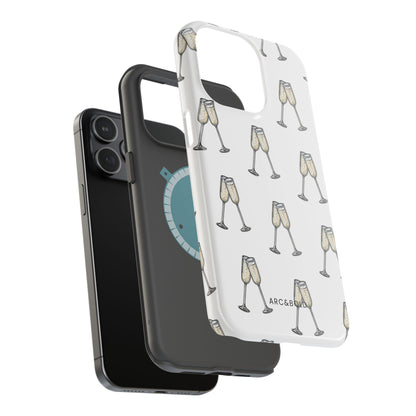 Champagne Toast -Magnetic Tough Case - Arc & Bold