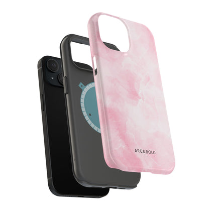 Blush Marble - Magnetic Tough Case - Arc & Bold