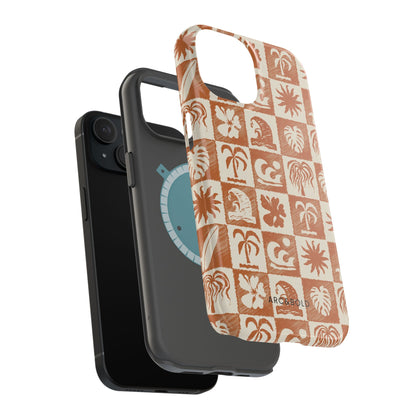 Vintage Tropics - Magnetic Tough Case - Arc & Bold