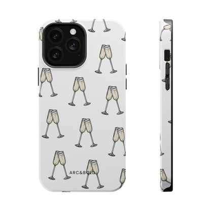 Champagne Toast -Magnetic Tough Case - Arc & Bold