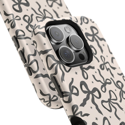 Noir Bows - Magnetic Tough Case - Arc & Bold