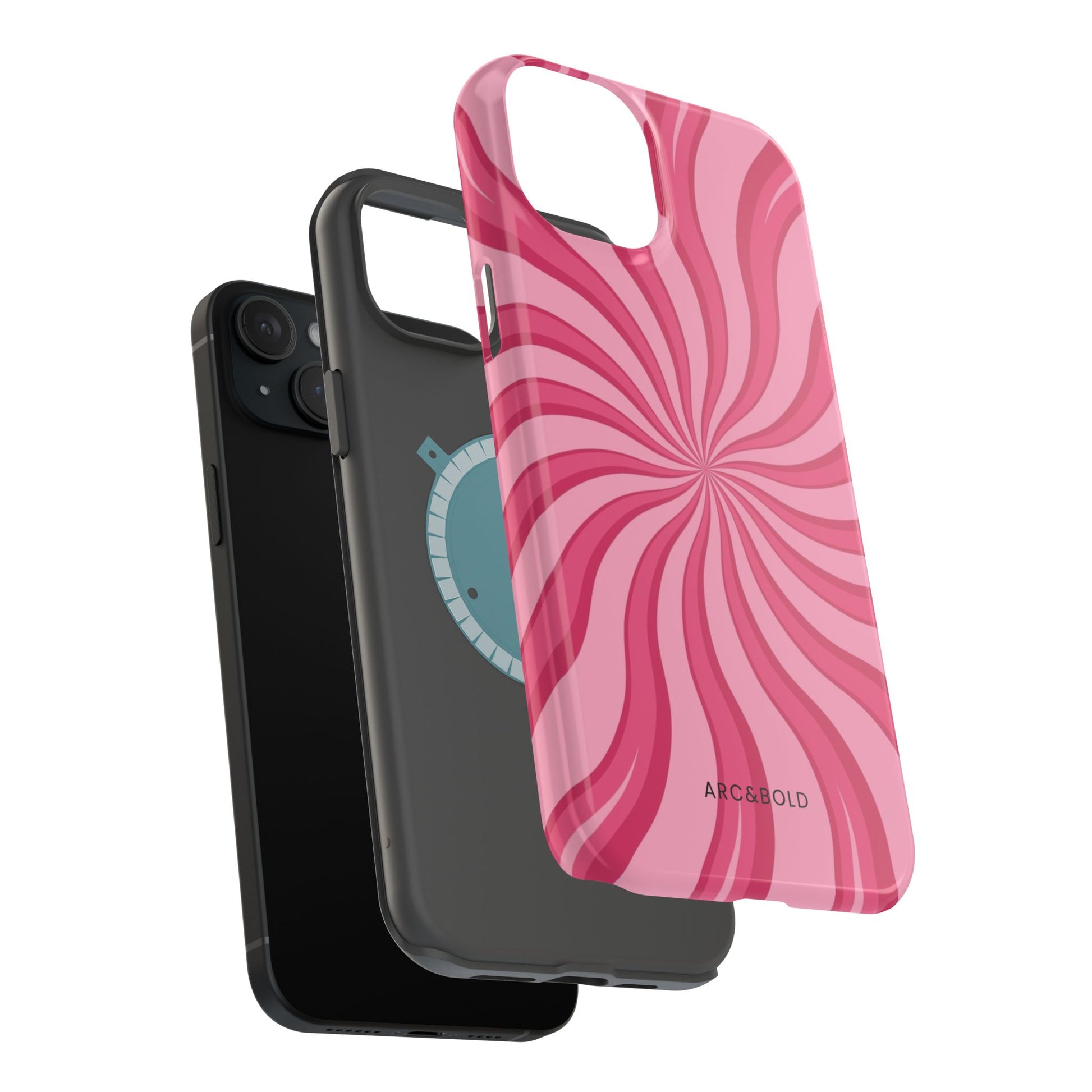 Candy Swirl - Magnetic Phone Case - Arc & Bold