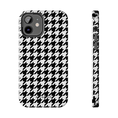 Houndstooth - Tough Phone Case - Arc & Bold