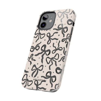 Noir Bows - Tough Phone Case
