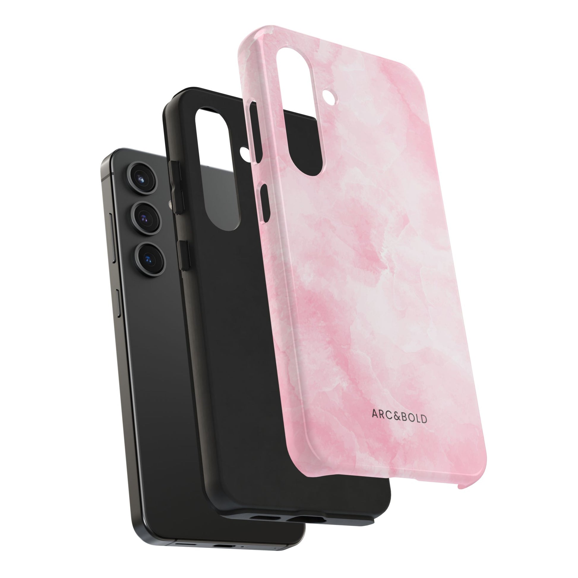 Blush Marble - Tough Phone Case - Arc & Bold