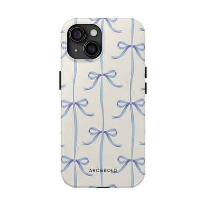 Blue Bow - Tough Phone Case - Arc & Bold