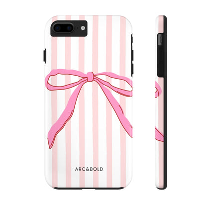 Pink Bow - Tough Phone Case - Arc & Bold